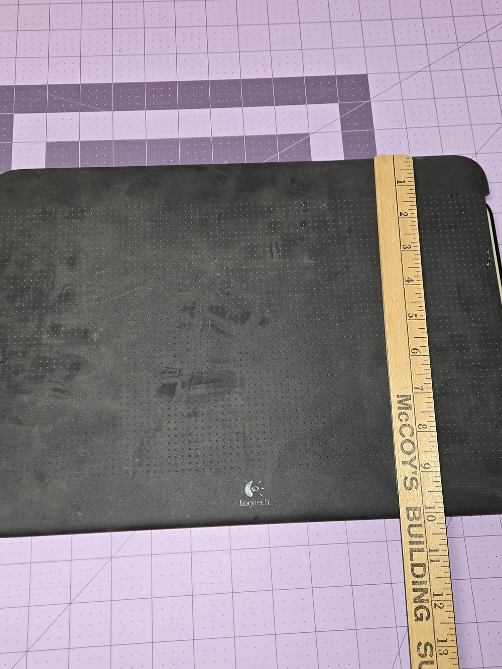 Logitech N315 Portable Laptop Lap Desk w/ Slide-Out Mouse Pad Tray - Picture 6 of 7